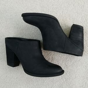 Aldo Mariotta Charcoal Black Mules